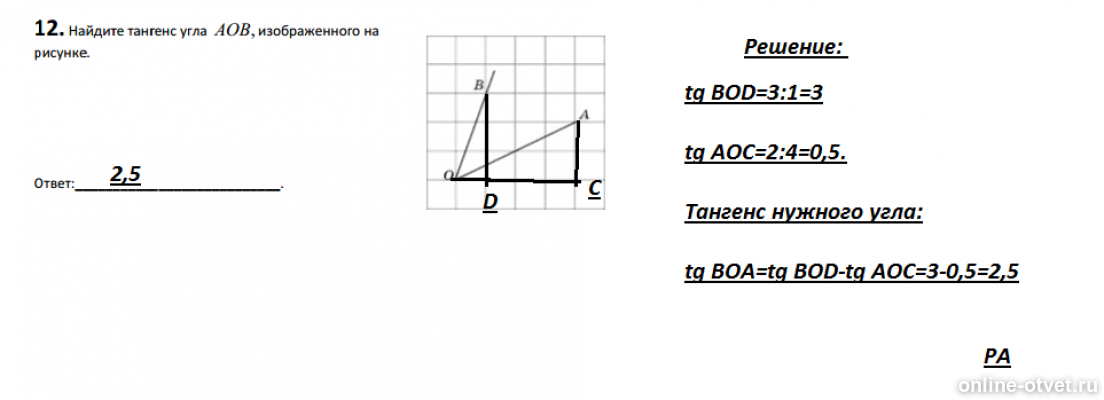 Найдите тангенс угла аов треугольника изображенного. Найдите тангенс угла AOB. Найдите тангенс угла AOB, изображённого на рисунке.. Найдите тангенс угла АОВ. Как найти тангенс угла по клеткам.