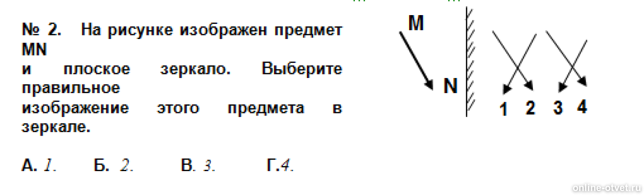 Предмет abcd отражается в плоском зеркале изображение a1b1c1d1