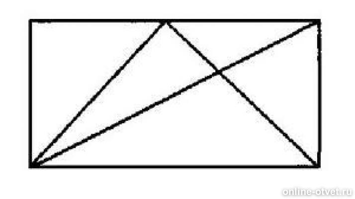 Как разделить четырехугольник на 3 четырехугольника. Сколько треугольников в прямоугольнике. Сосчитай треугольники в фигуре. Прямоугольник треугольник. Сколько четырехугольников изображено на рисунке.