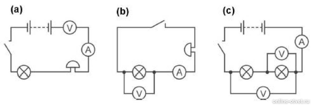 Цепь схема которой представлена на рисунке. Электрический цепь 2 амперметра ключ аккумулятор  и 2 резистора схема. Схема аккумулятор ключ амперметр вольтметр звонок. Чертеж 2 лампы источник тока звонок ключ амперметр вольтметр. Схема электрической цепи лампочка амперметр ключ батарея.