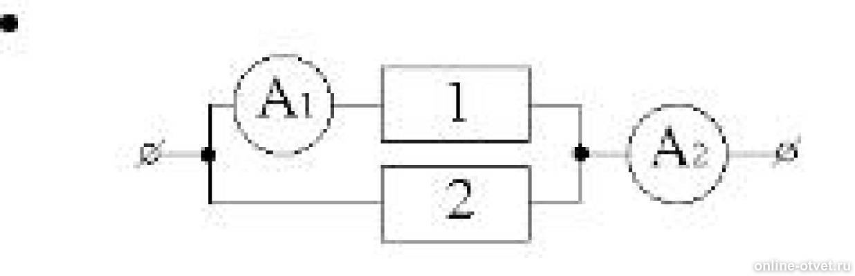 Амперметр показывает 1. Сила тока протекающая через один резистор. Два проводника и амперметр. Чему равна сила тока протекающего через проводник 2 если амперметр. Амперметр а2 показывает значение 6.