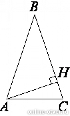 Треугольник BH=64 Ch=16 COSB=?. В треугольнике ABC   ab=BC А высота Ah делит стороны BC. В треугольнике АВС ab BC А высота Ah делит сторону BC на отрезки Ch = 8. Ab*=BH*BC.