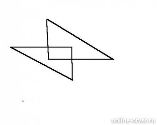 Два треугольника пересечением прямоугольник. Начерти два треугольника с прямыми углами. Два треугольника картина. 32. Начерти два треугольника с прямыми углами.. 474 На рисунке изображена общая часть двух треугольников.