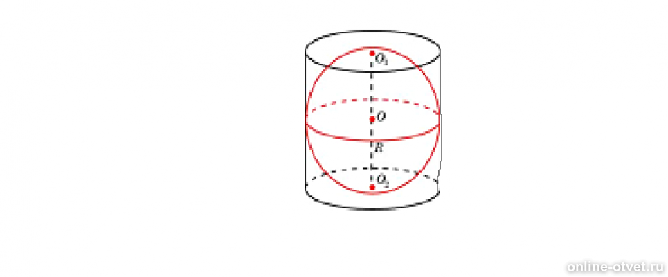 Шар и цилиндр имеют равные. Цилиндр описан около шара. Цилиндр описан около шара объем цилиндра равен 60. Найдите площадь боковой поверхности цилиндра, описанного около шара. Около шара описан цилиндр объем 33.